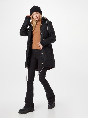 WLD Winterparka 'Spicy Eden III' in Schwarz