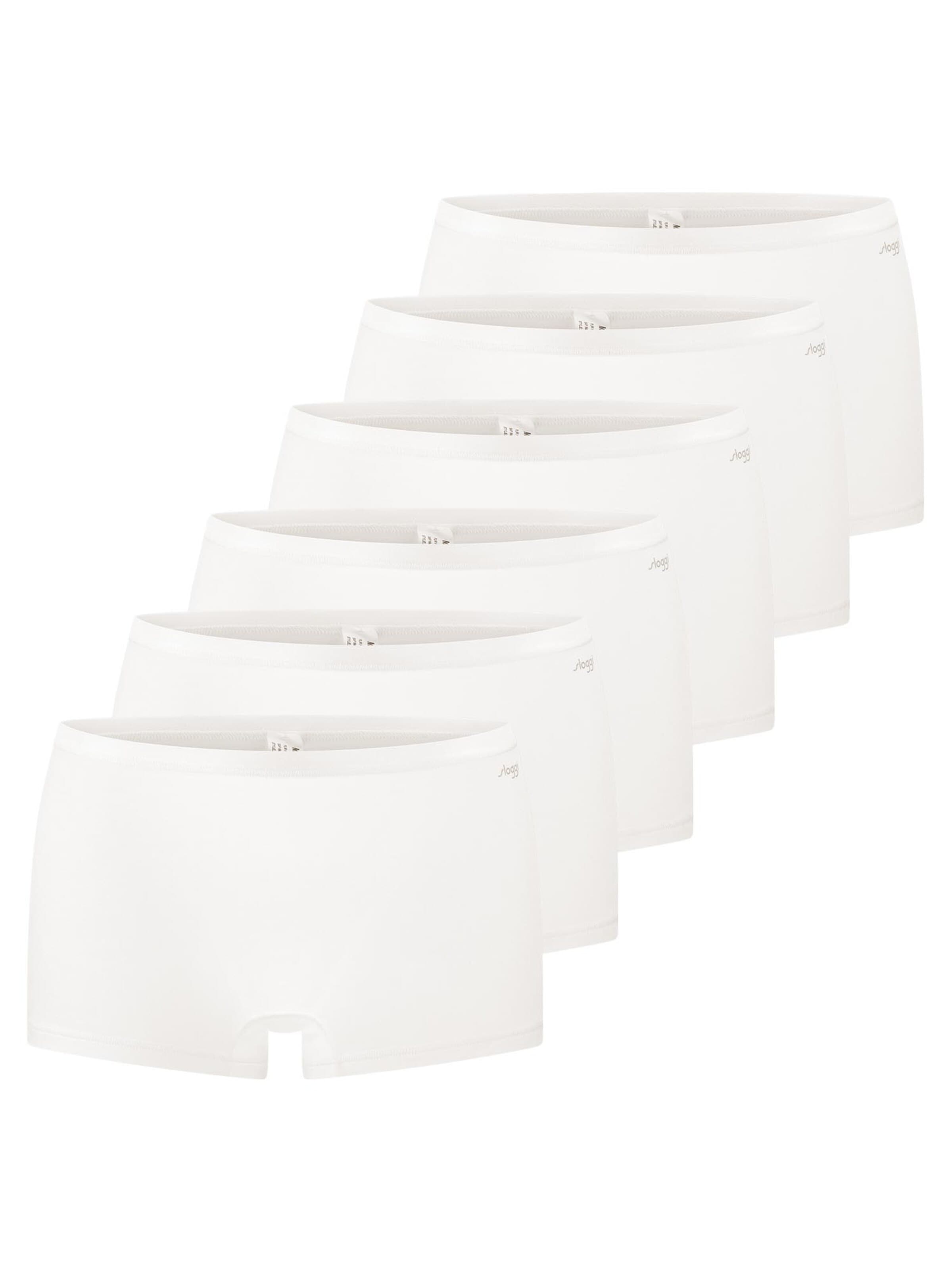 SLOGGI Broekje 'GO Daily Cotton' in Wit: voorkant
