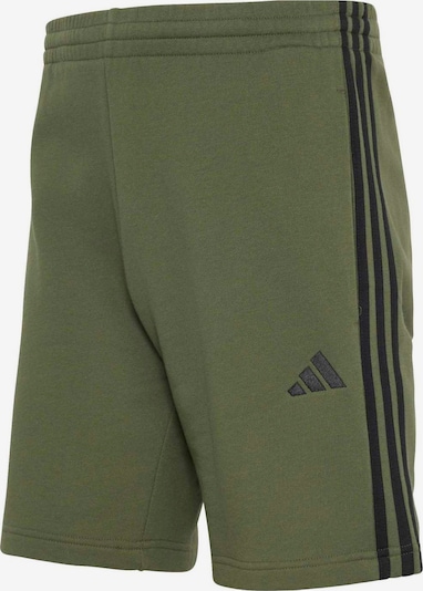 XS dydžio Sportinės kelnės iš ADIDAS SPORTSWEAR, spalva – alyvuogių spalva / juoda, Prekių apžvalga