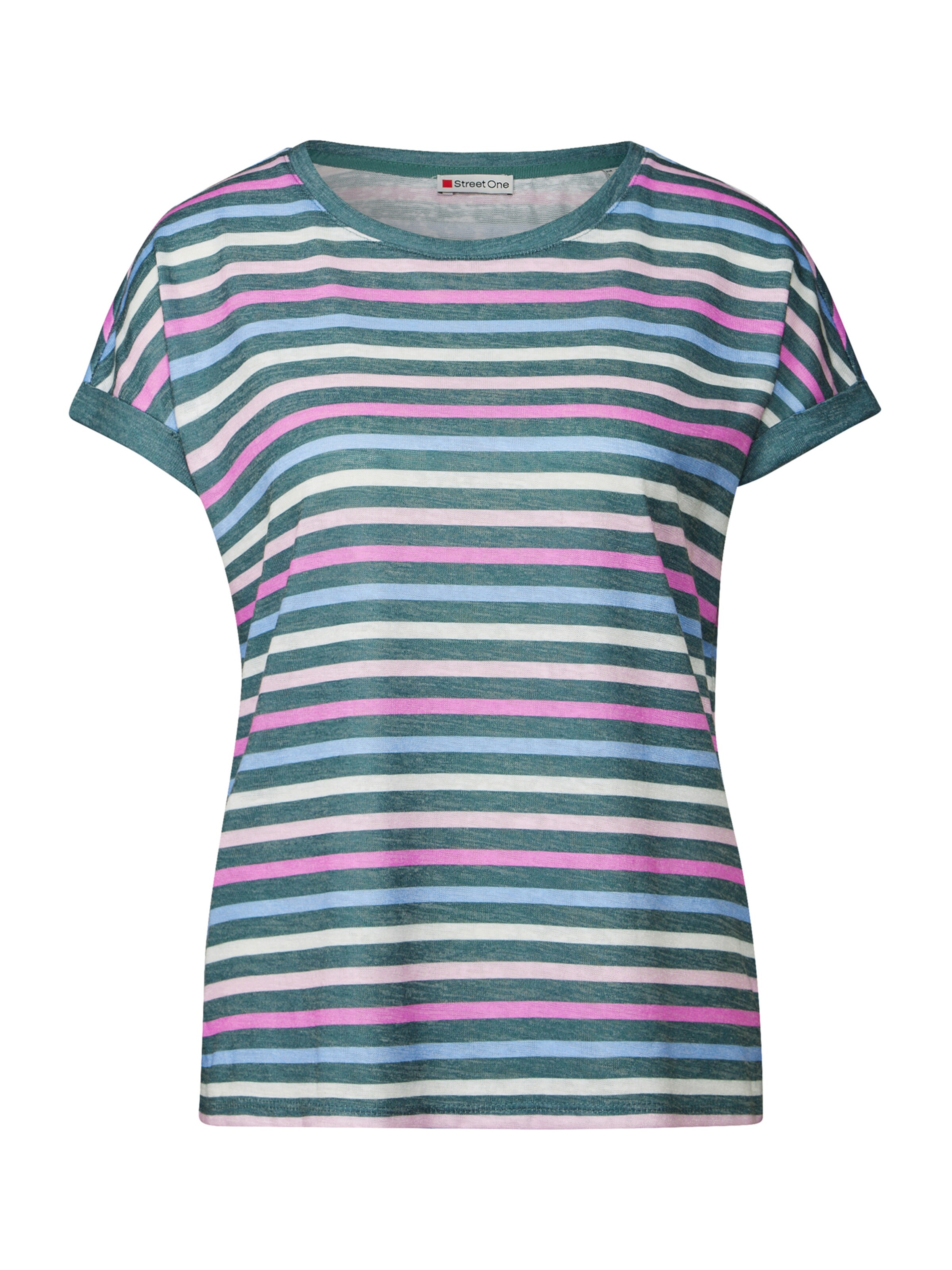 STREET ONE - Camiseta en azul: frente
