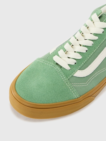 Baskets basses 'Old Skool' VANS en vert