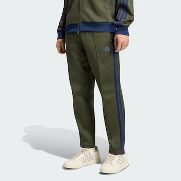 Effilé Pantalon de sport 'Stadium' ADIDAS SPORTSWEAR en vert : devant