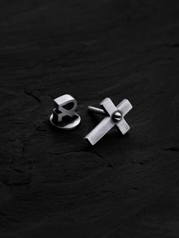 REYTEL - Pendientes 'KREUZEN' en plata