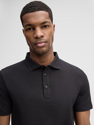 STRELLSON Poloshirt 'Fisher' in Schwarz