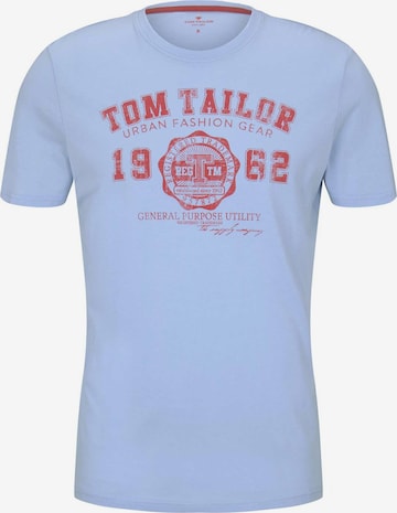 TOM TAILOR Shirt in Blue: front