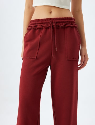 Koton Loosefit Broek in Rood