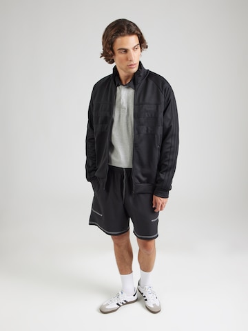 ADIDAS ORIGINALS Zip-Up Hoodie 'The First' in Black
