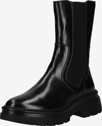 Bottines Regarde le Ciel en noir : devant