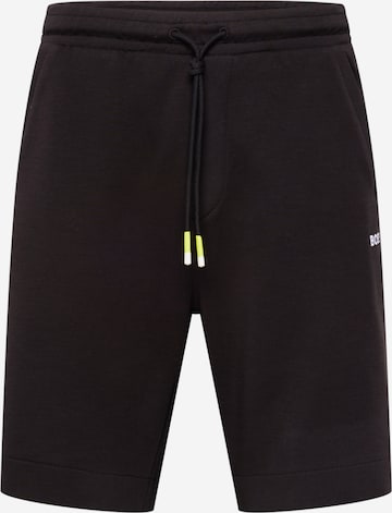 BOSS Trousers 'Headlo 1' in Black: front