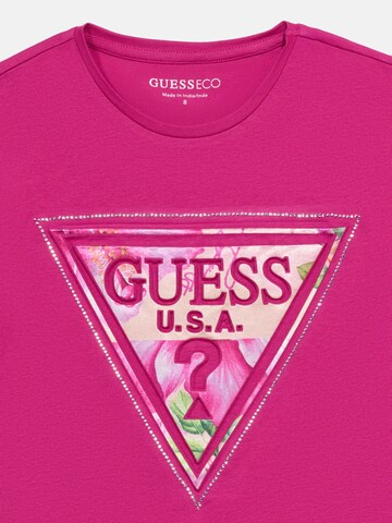 GUESS T-Shirt in Pink
