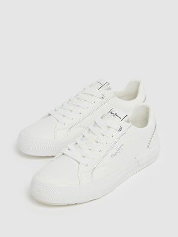 Sneaker bassa 'Allen' di Pepe Jeans in bianco