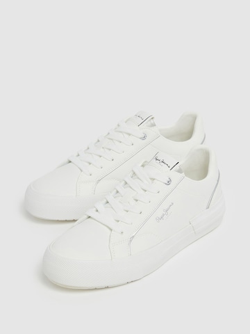 Pepe Jeans - Zapatillas deportivas bajas 'Allen' en blanco