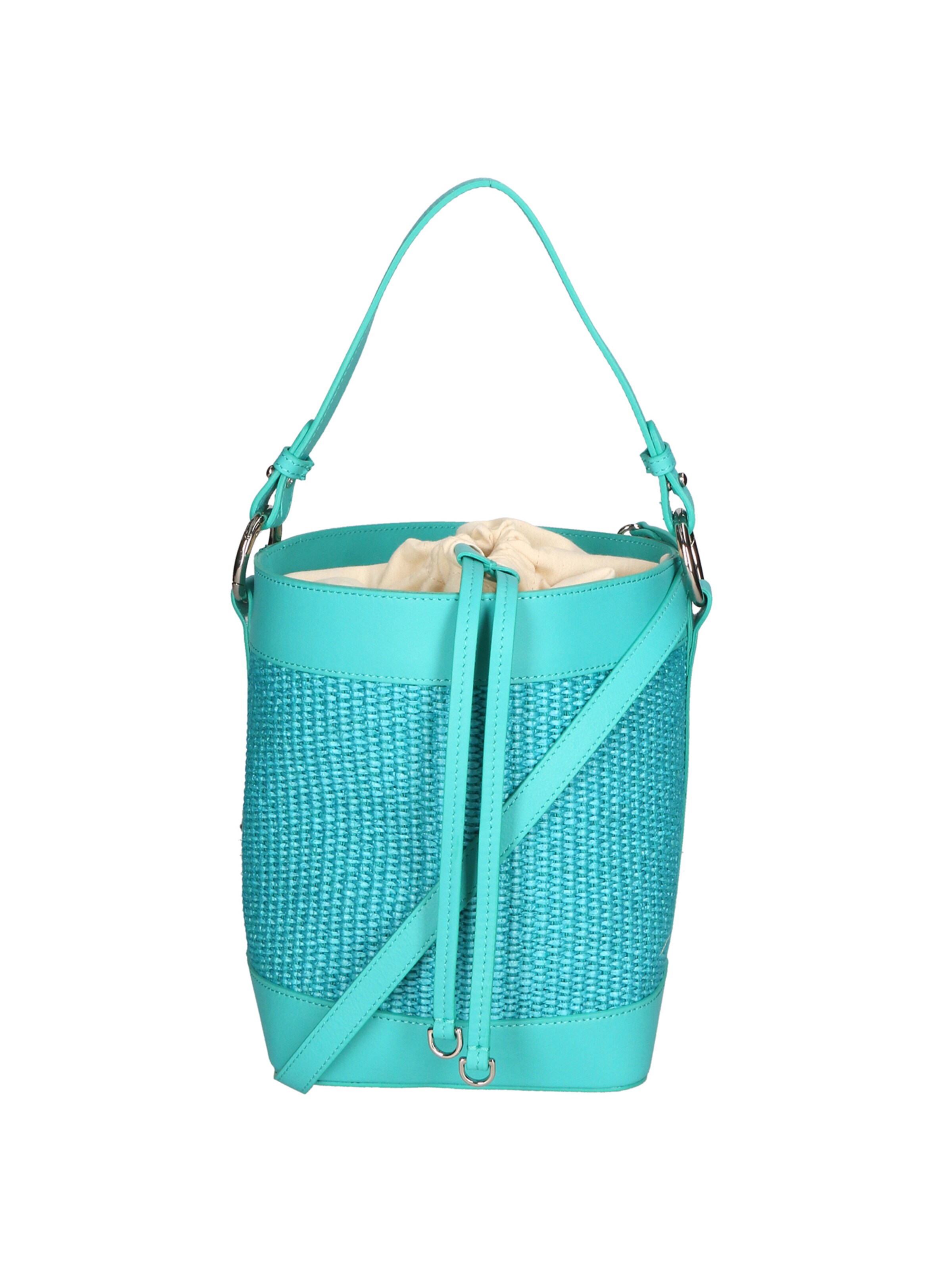 Poche ventrale My Best Bag en bleu : devant