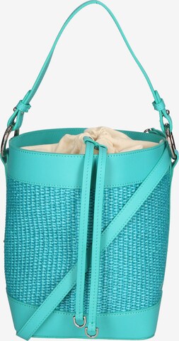Poche ventrale My Best Bag en bleu : devant