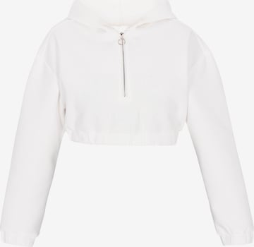 faina Athlsr Sweatshirt 'Comfortable' in Wit: voorkant