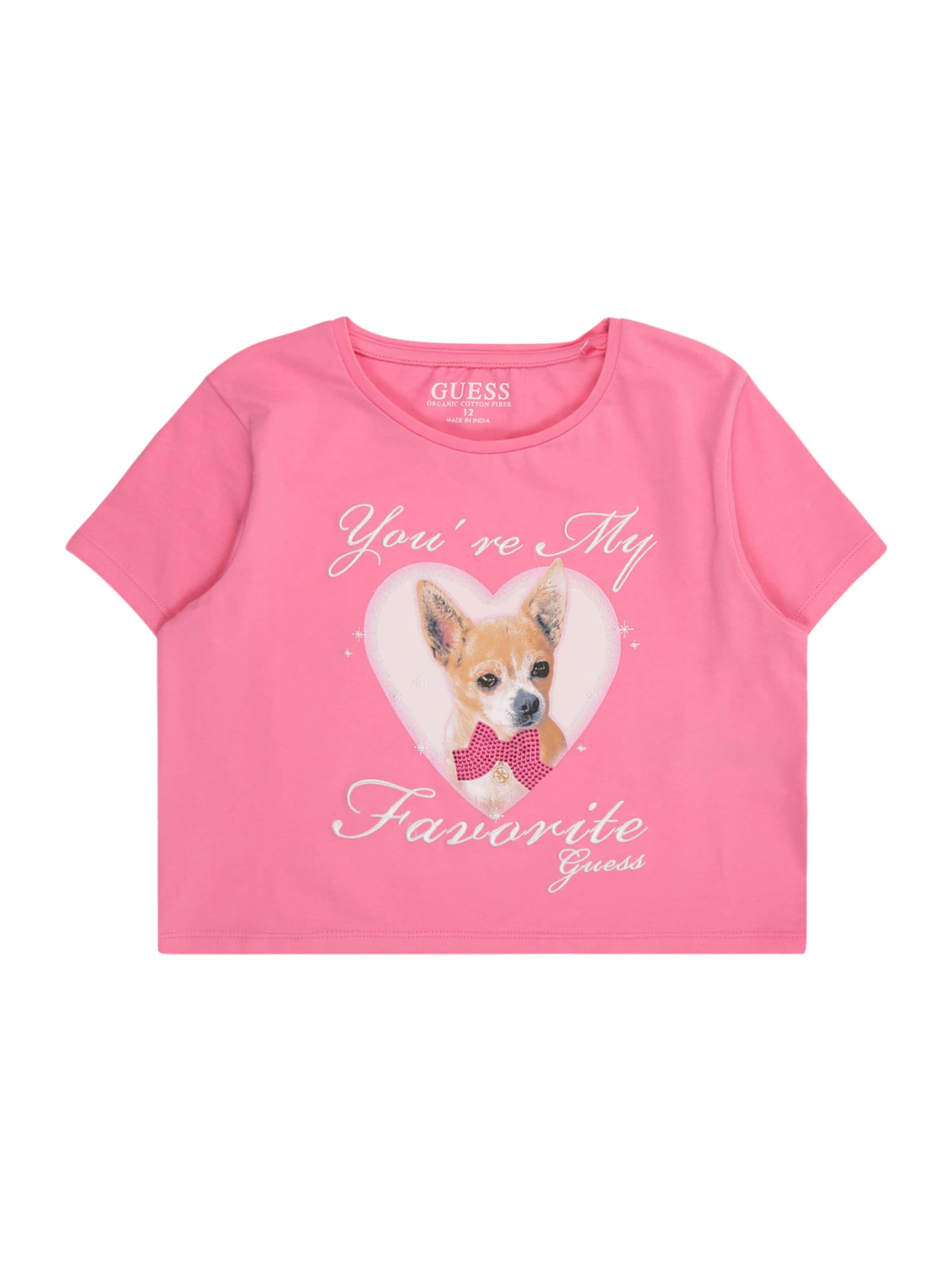 GUESS Shirt in Pink: front