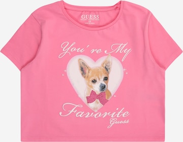 GUESS - Camisola em rosa: frente