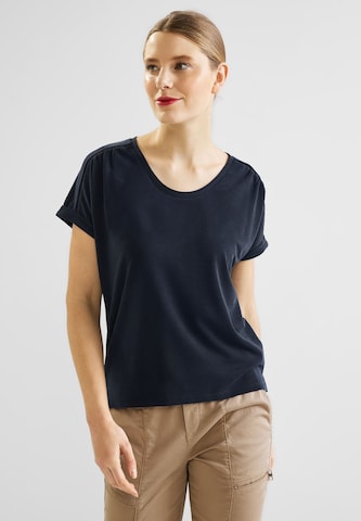 T-shirt STREET ONE en bleu : devant