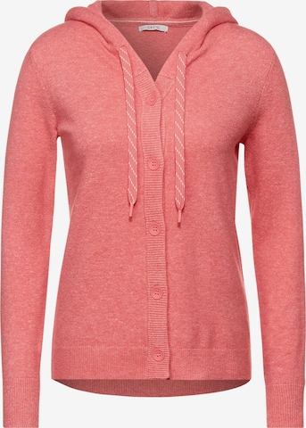 CECIL Knit Cardigan in Pink: front