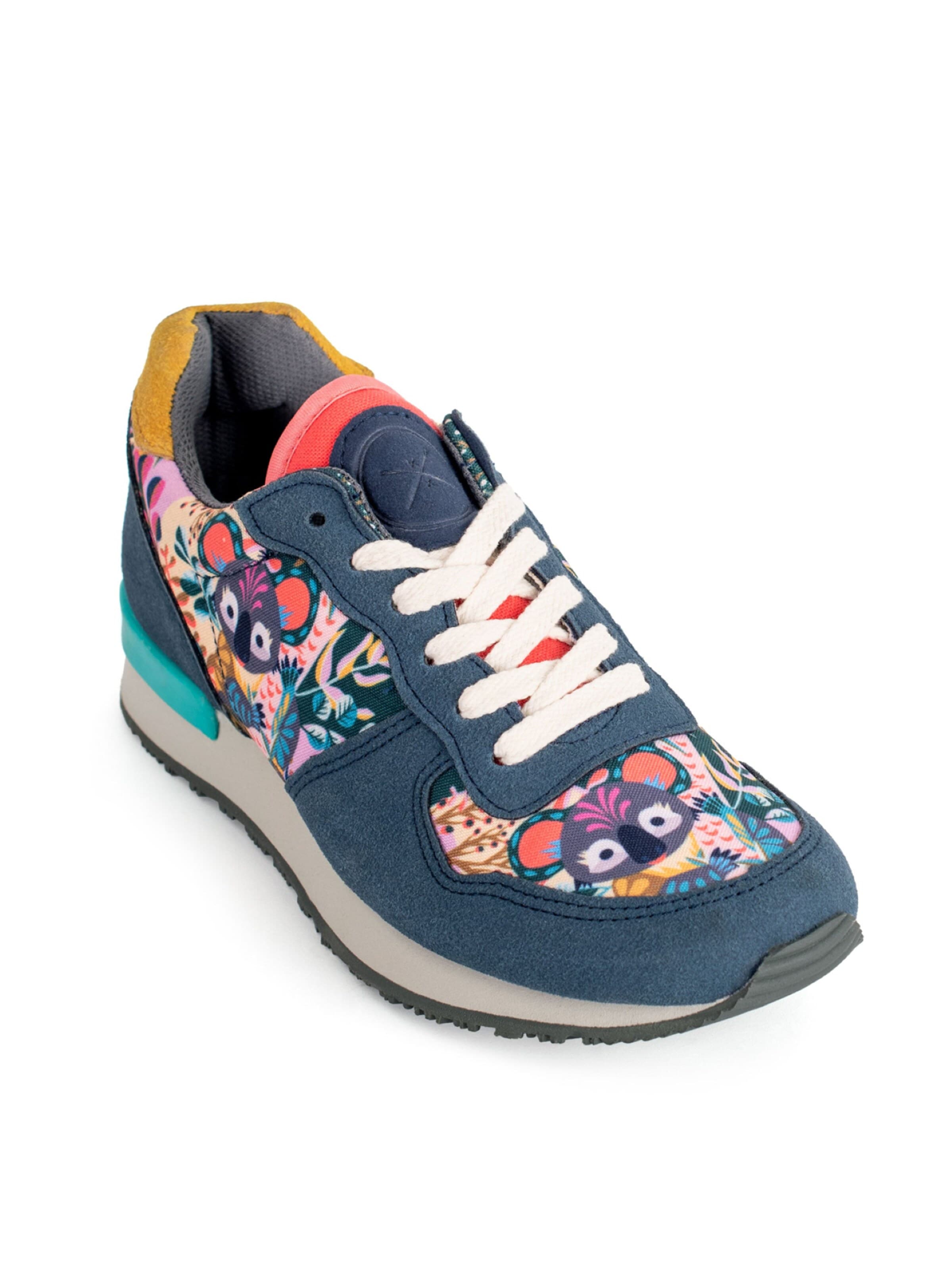 inkkas Platform trainers 'Inkkas Joey Vegan Sneaker' in Mixed colours: front