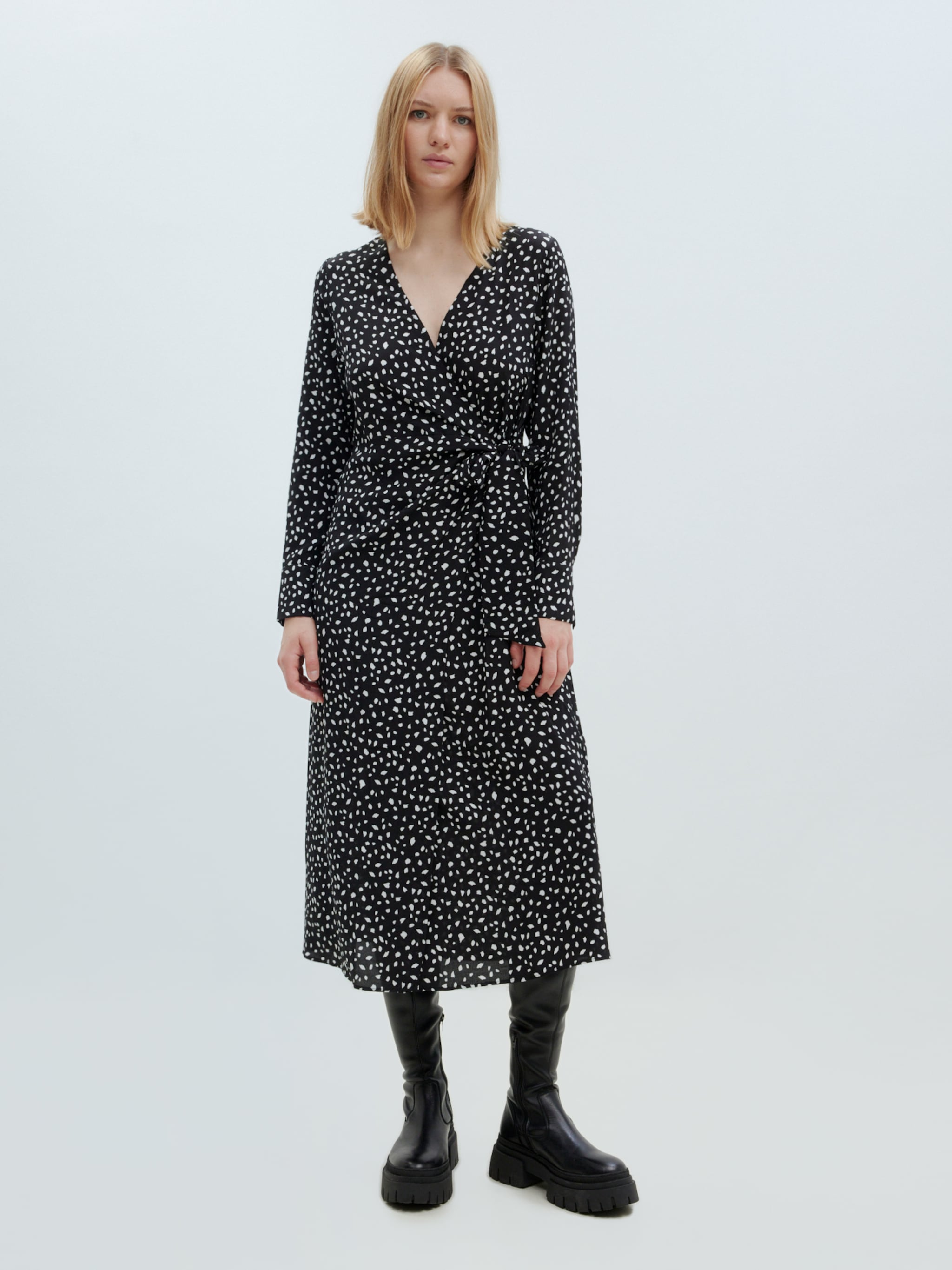 EDITED Producten Jurk 'Anusha' Zwart