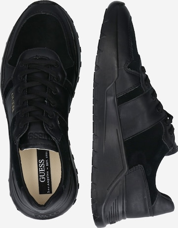 GUESS Sneaker 'Lucca' in Schwarz