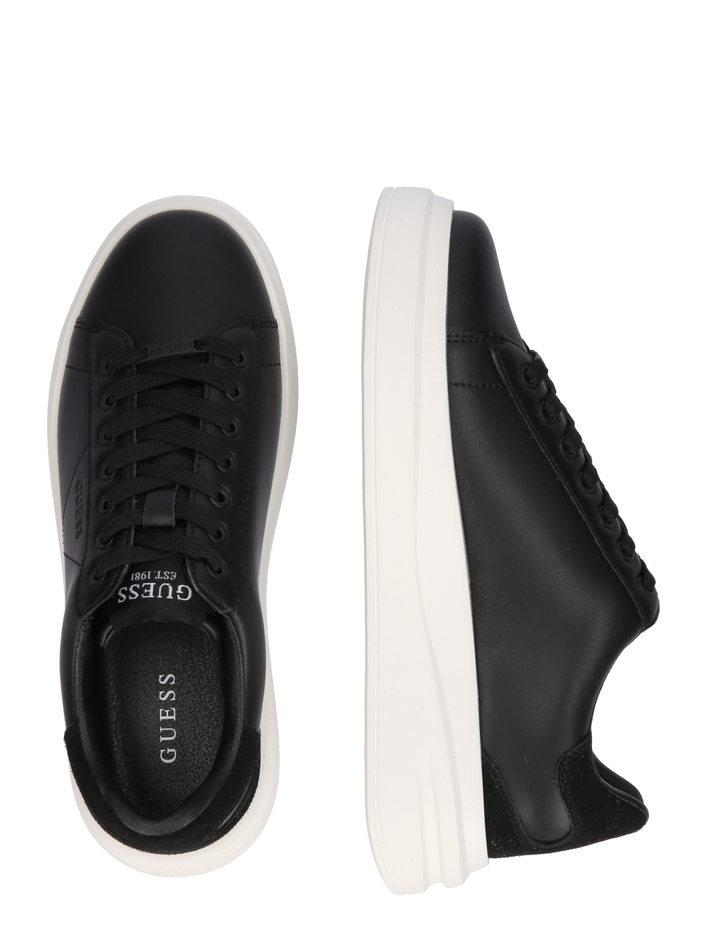 GUESS Sneaker 'ELBINA' in Schwarz