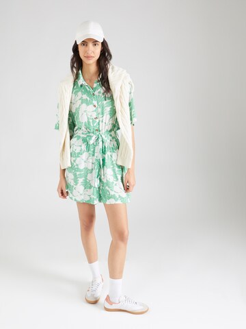 ROXY Shirt dress 'REAL YESTERDAY' in Green