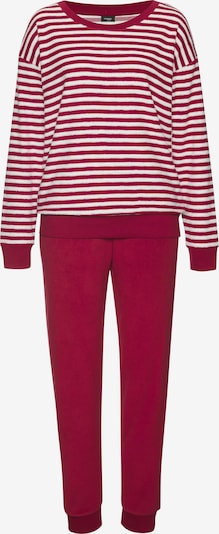 VIVANCE Pyžamo 'Dreams' - krvavě červená / bílá, Produkt