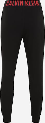 Calvin Klein Underwear Tapered Pizsama nadrágok - fekete