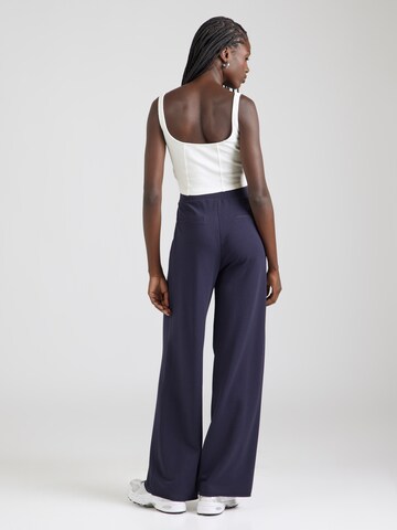 Wide leg Pantaloni di s.Oliver in blu