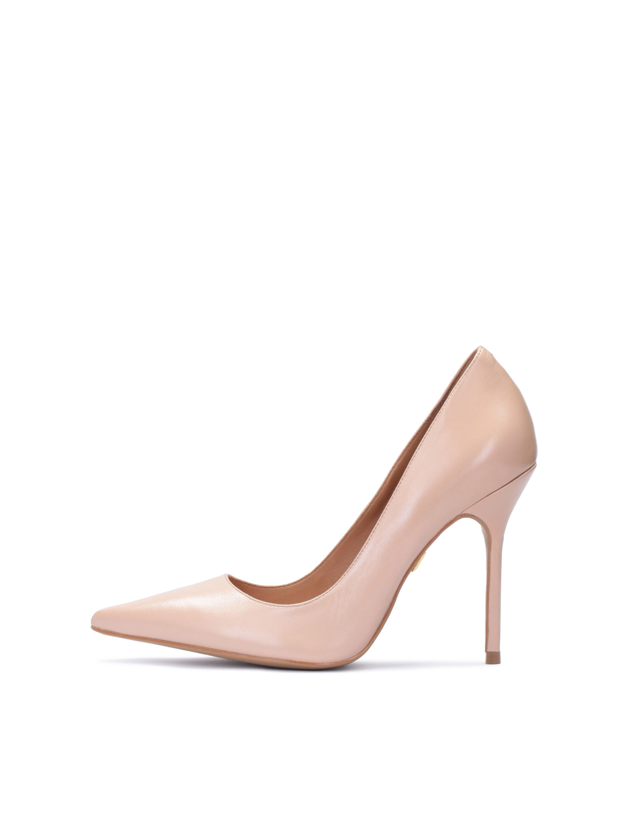 Kazar - Zapatos con plataforma en beige: frente