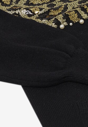 IMANE Knit Cardigan in Black