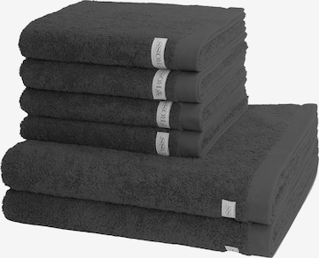 ROSS Handtuch 'Sinfonie' in Grau: Vorderseite