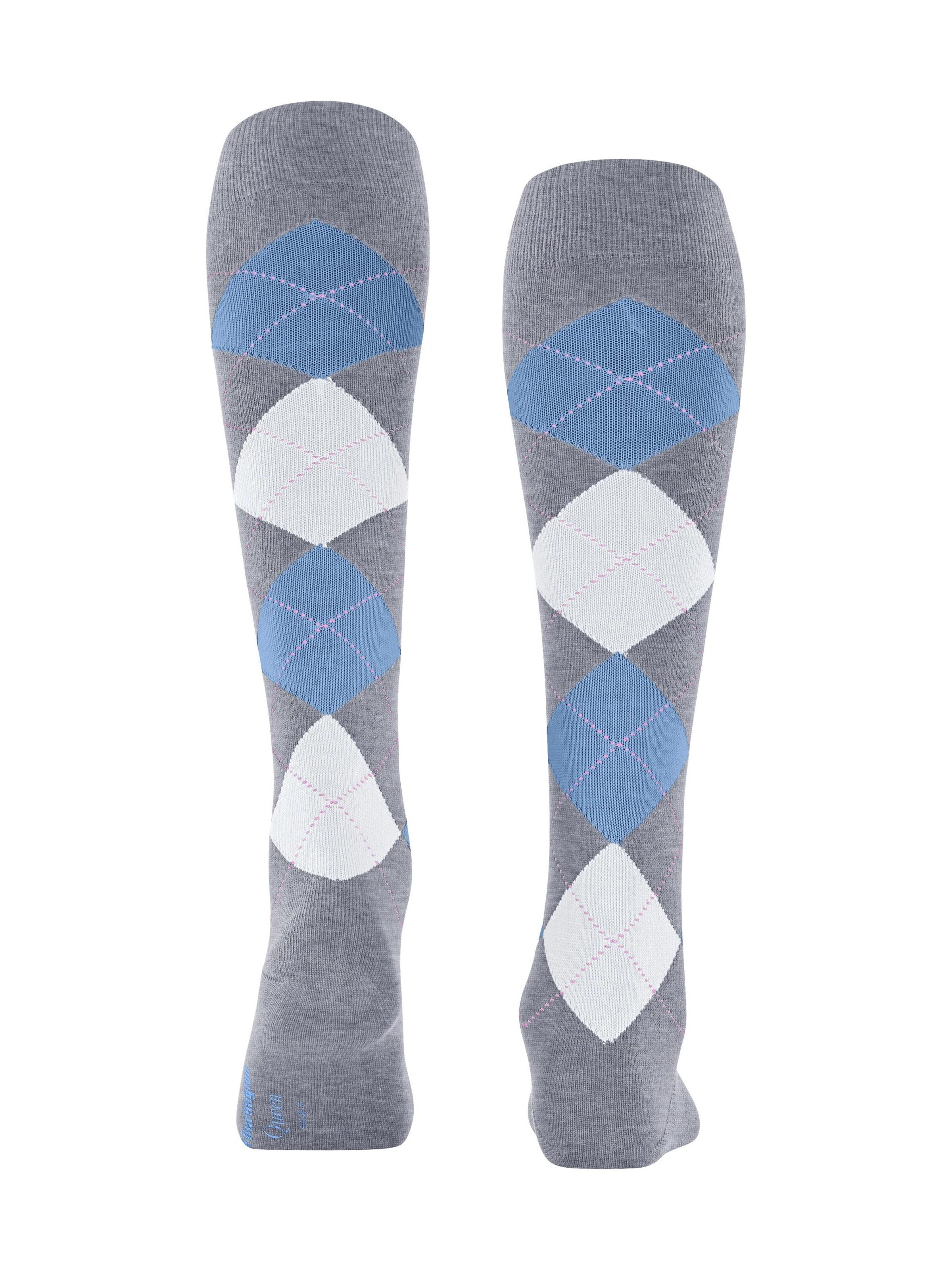 BURLINGTON Over the Knee Socks 'Queen' in Black