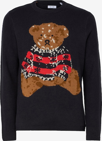 mėlyna Only & Sons Megztinis 'ONSXMAS': priekis