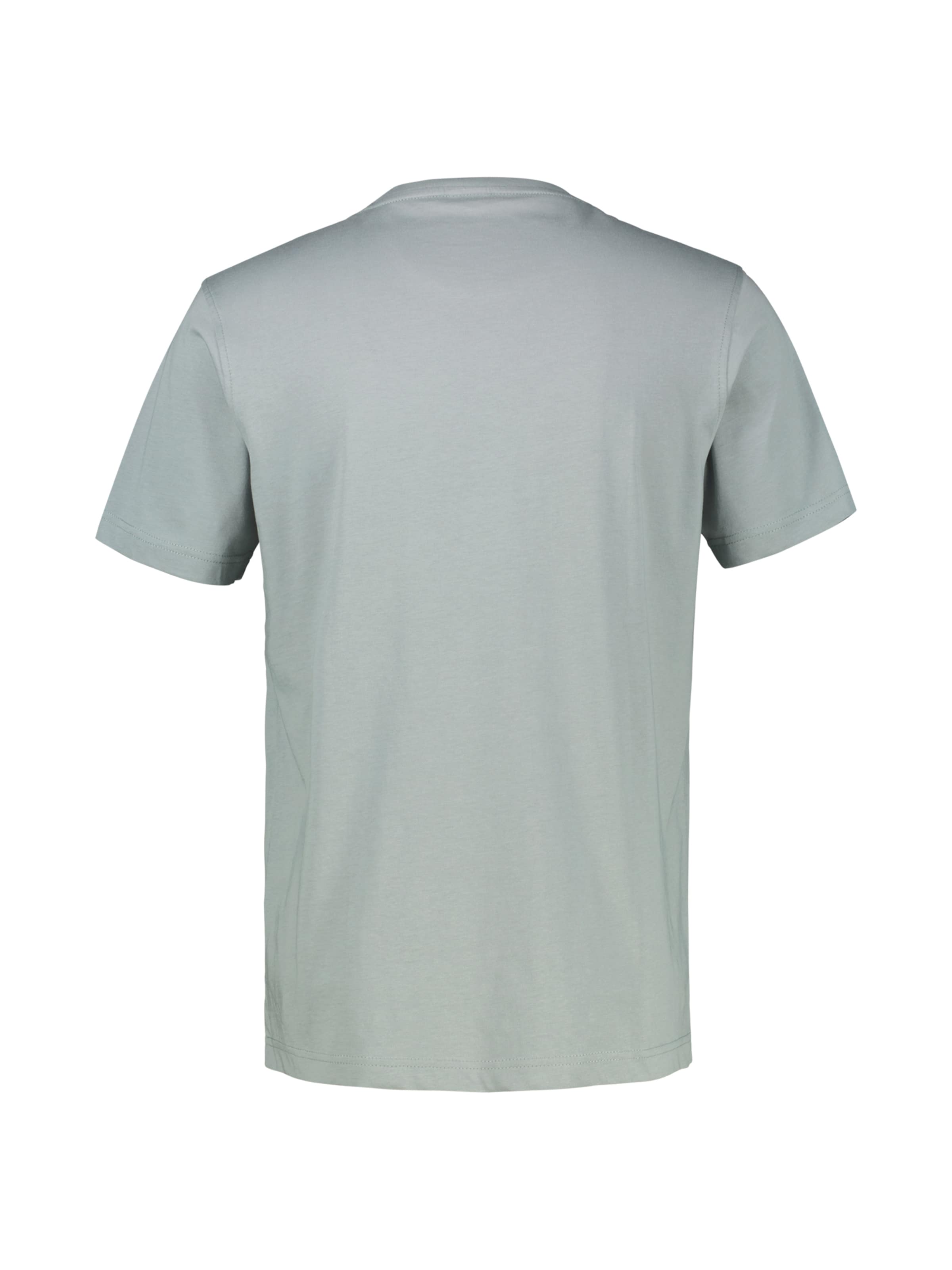 LERROS Rundhals T-Shirt aus Baumwolle in Grau