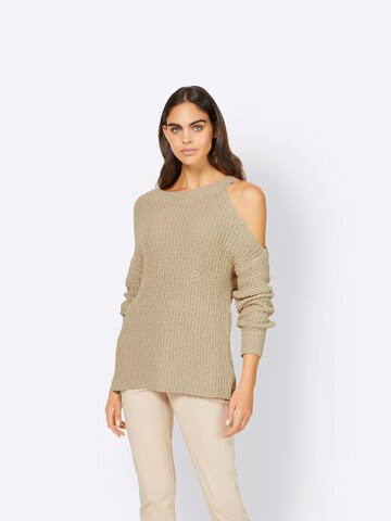 heine Sweater in Beige: front