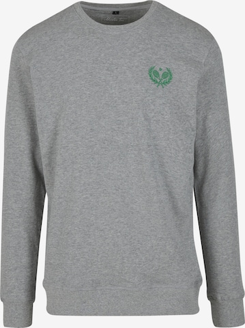 Mister Tee Sweatshirt 'Courtside Sports' in Grau: Vorderseite