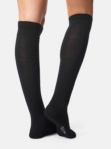 Chaussettes montantes ' Bambus ' Nur Die en noir