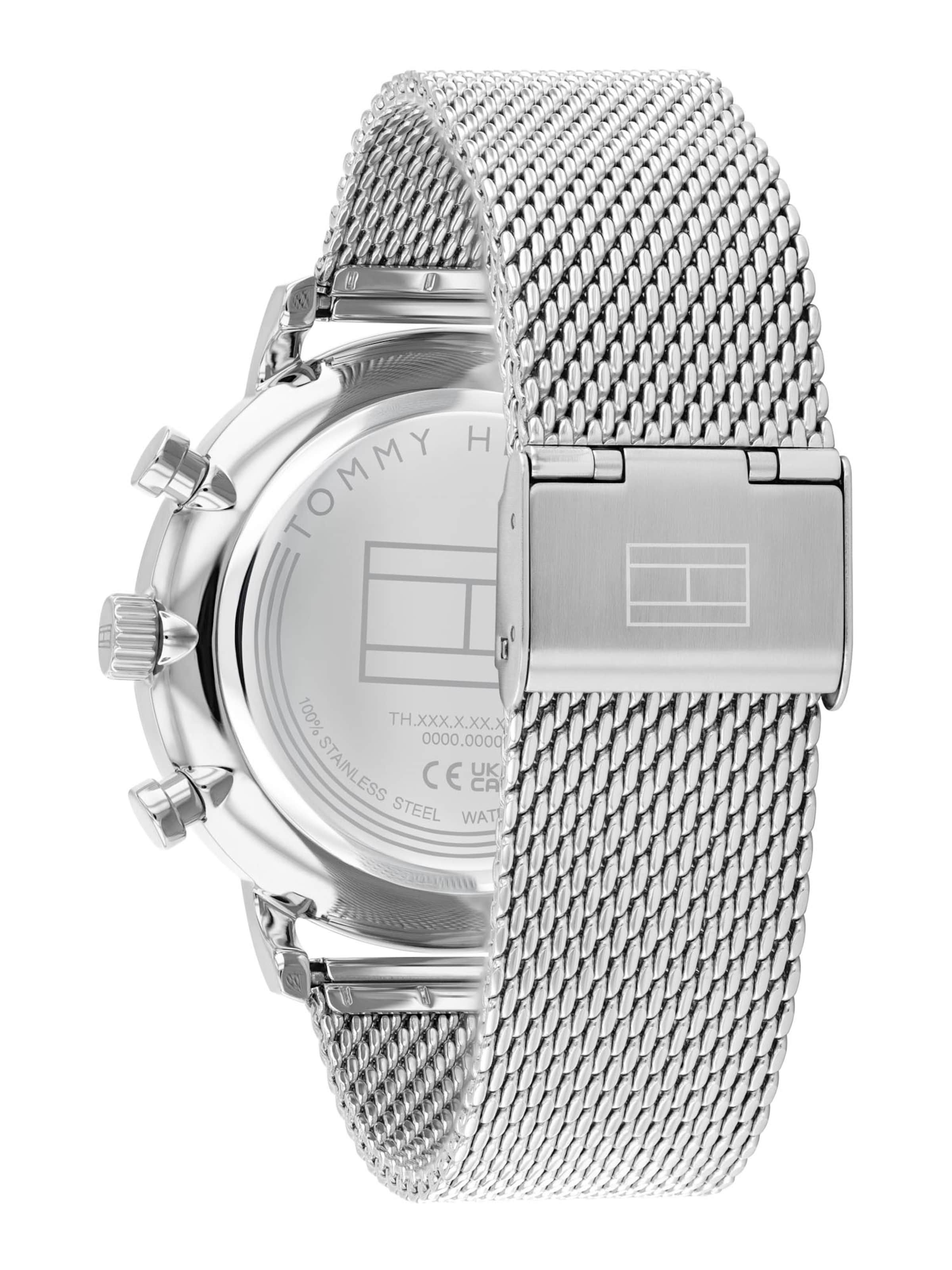 TOMMY HILFIGER Analóg órák 'Legend' - ezüst