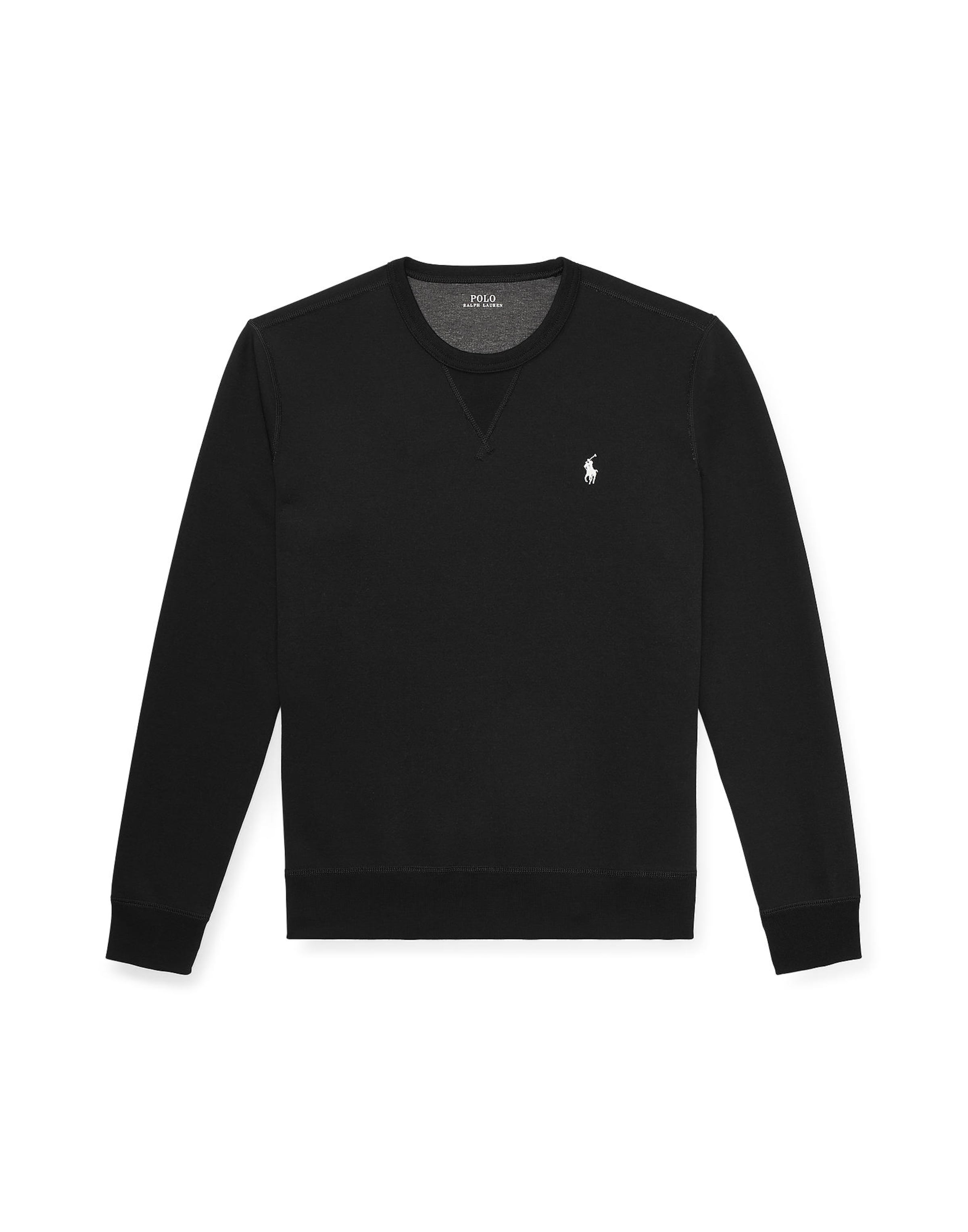 Polo Ralph LaurenSweater majica - crna boja: prednji dio