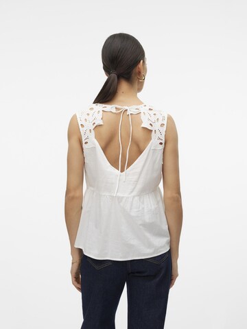 VERO MODA Bluse 'NOA' i hvid