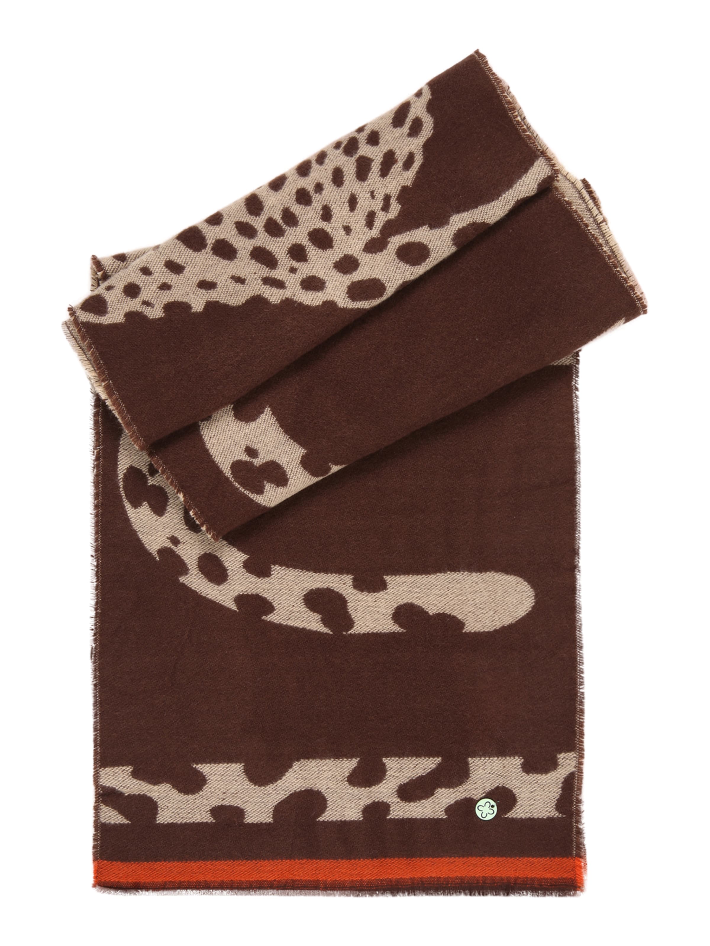 CODELLO Sjaal in Bruin: voorkant