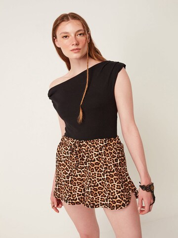 No Matter What Blouse in Zwart: voorkant