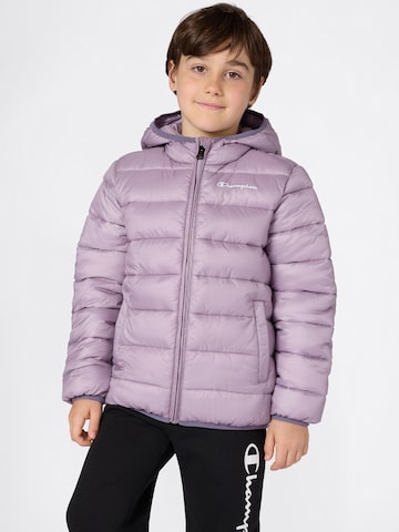 Champion Authentic Athletic Apparel Prehodna jakna | vijolična barva: sprednja stran