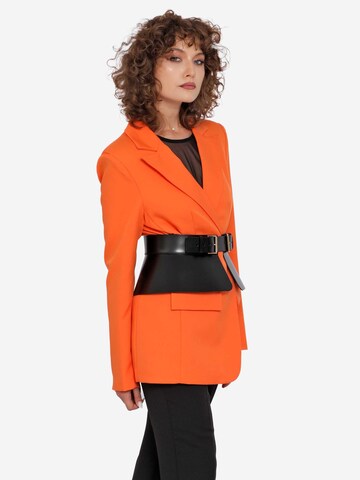 Haute Cuir Gürtel 'Peplum Corset Belt'‌‌ in Schwarz