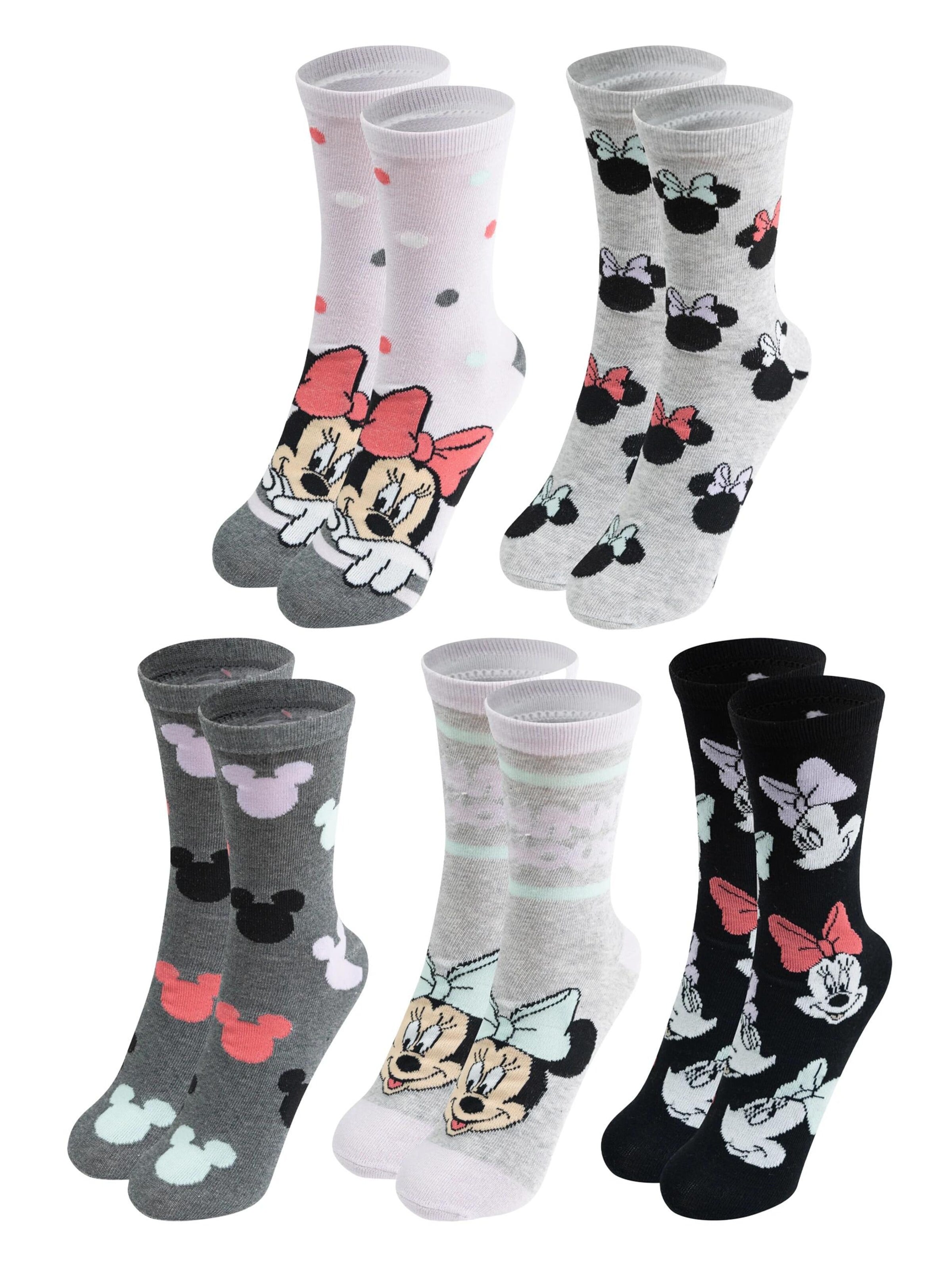 Disney Minnie Mouse Socken‌‌‌ in Mischfarben: Vorderseite
