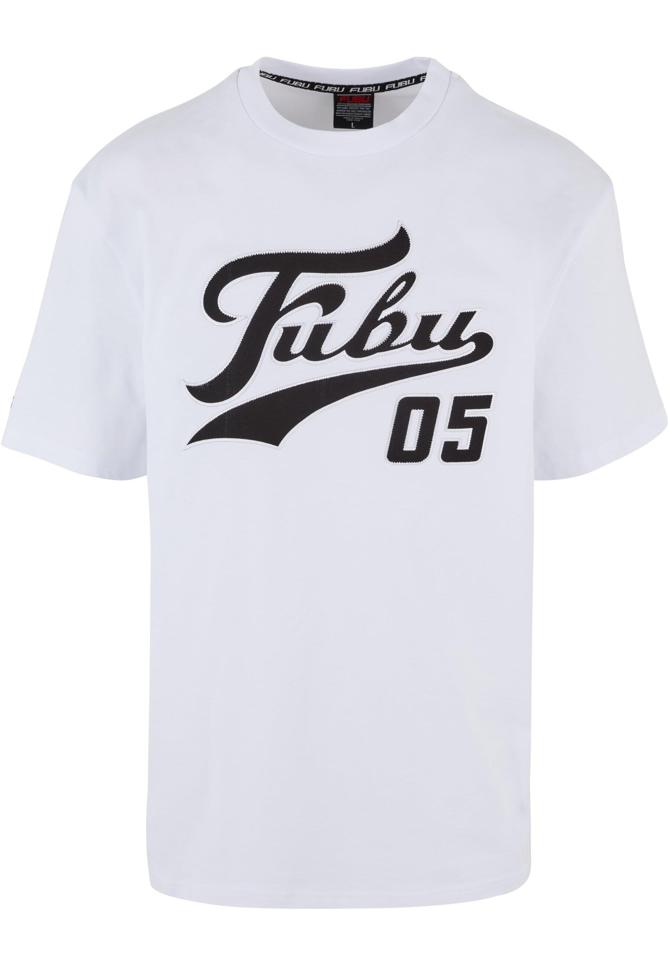 FUBU Shirt in Wit: voorkant