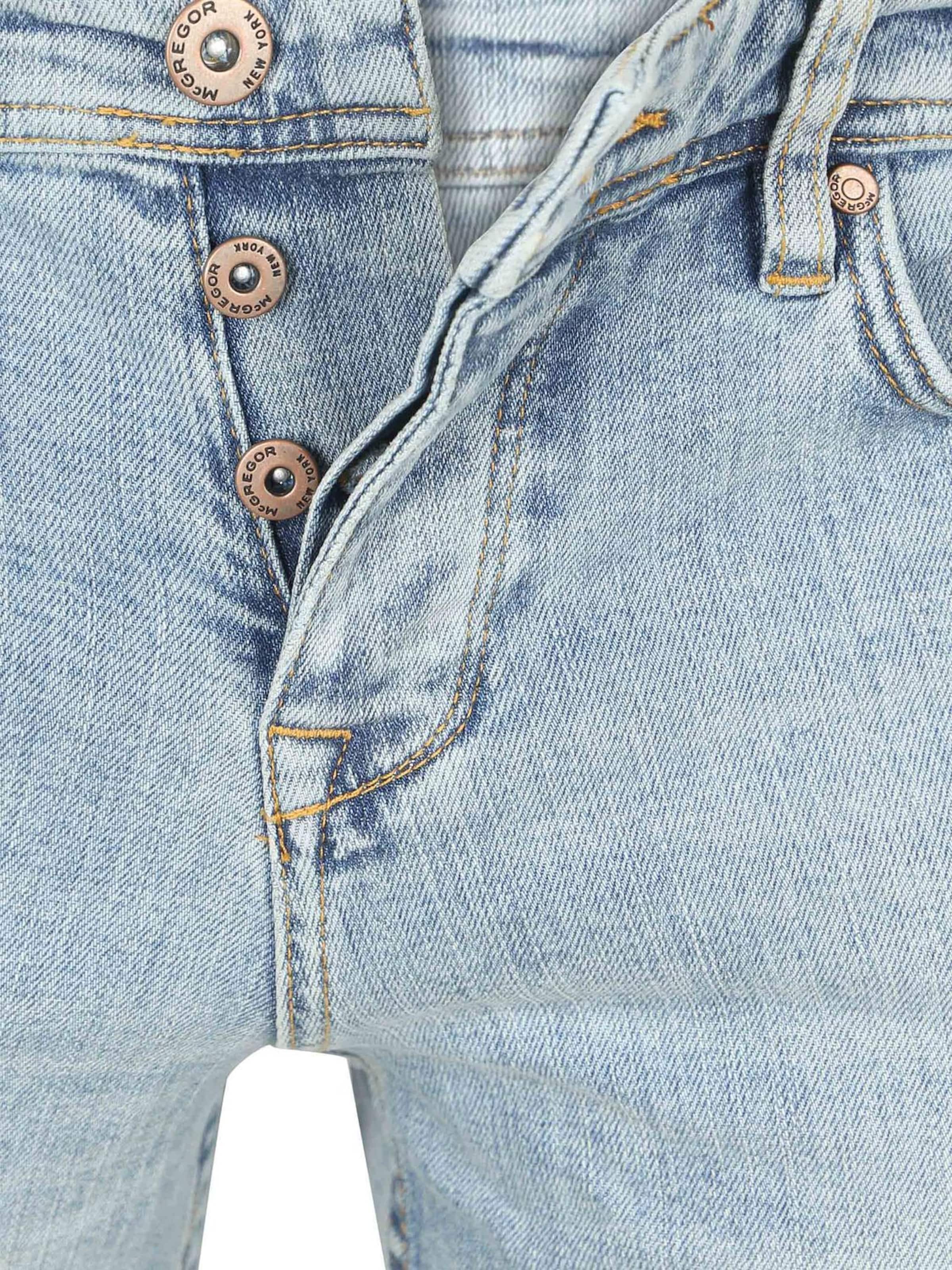 Coupe slim Jean McGREGOR en bleu